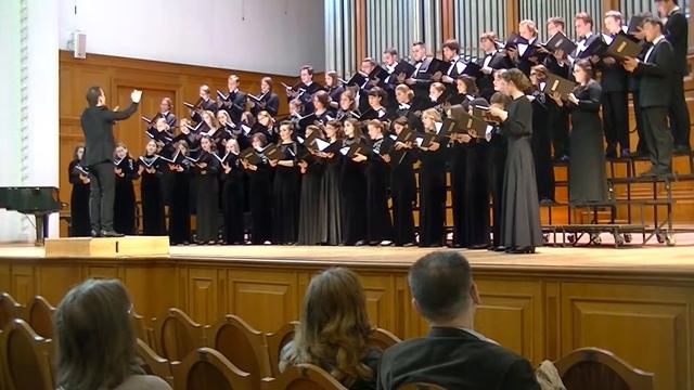 Камерный хор консерватории Государственный экзамен по дирижированию хором смотреть онлайн