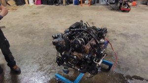 Rotted oil pan! Mercruiser 5.7 Mpi Time Lapse Part 1