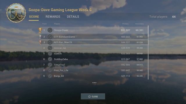 Fishing Planet League Week #6 смотреть онлайн
