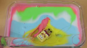 Губка БОБ и ПАТРИК! Делаем слайм! Самое приятное видео со слаймом ★ ASMR ★ #ASMR