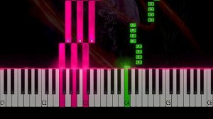 Vicetone & Tony Igy - Astronomia | Piano Tutorial - White Keys (F G Am)