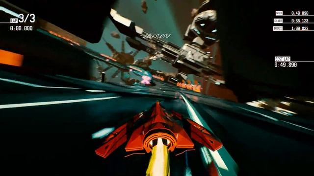 Redout Enhanced Edition Neptune Pack Gameplay (PC 1080P 60FPS) смотреть онлайн