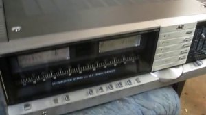 JVC JR S301 AM/FM Stereo Receiver Problem Test
