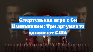 Смертельная игра с Си Цзиньпином: Три аргумента доконают США