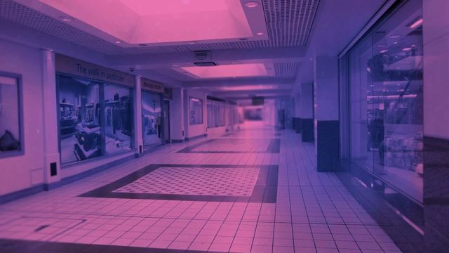 David Bowie's "Life On Mars" Playing In An Empty Mall Vaporwave смотреть онлайн