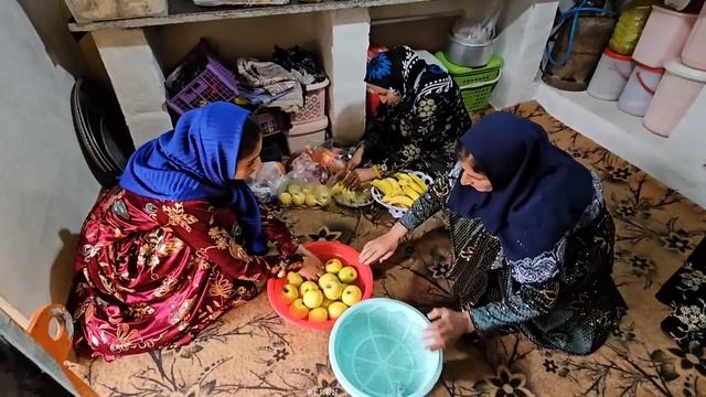 Rural lifestyle.  The Cobra family has come to see Perens family.  villagelife