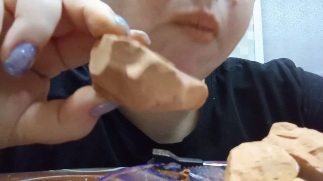 ASMR/ Глина"Юпитер"#crunch #mukbang #chalk #хруст #еммел #мелоежка #хрустмела #clay #природныймел