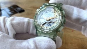 Unboxing the Casio G-SHOCK GMA-S110GS-3AER