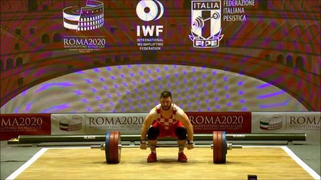 2020 Roma International Weightlifting M 89 kg A смотреть онлайн