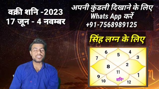 Retro Saturn 2023(Leo  Ascendant) смотреть онлайн