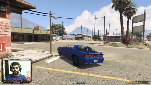 [3] FUN with FRIENDS | GTA V Online | Live Walkthrough | India | PS4 | rKhurana Gaming #129 смотреть онлайн