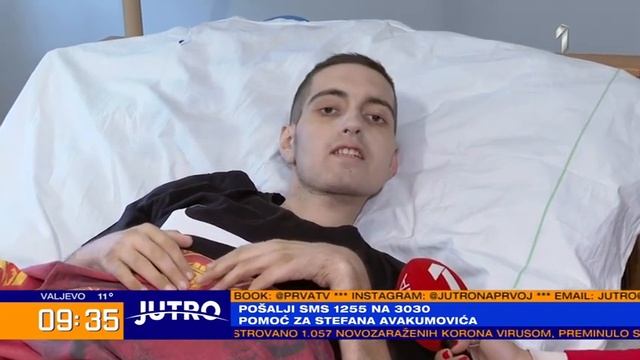 JUTRO - Stefan Avakumović ima 24. godine i ovog trenutka se bori za život, apelujemo za pomoć | PRV смотреть онлайн