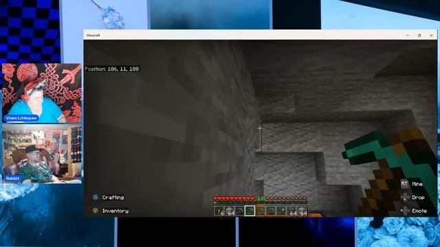 Gaming With Vixy on Planet Flipside... Mine Craft смотреть онлайн