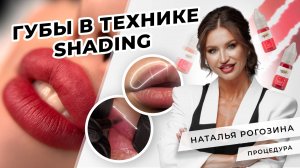 Как сделать ГУБЫ в технике «Shading»? | Мастер PMU Наталья Рогозина