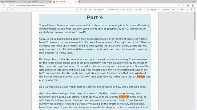 Ielts Listening Part 4  IELTS Listening section 4