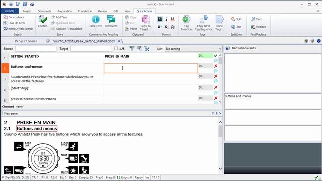 First steps with memoQ 2014 R2 смотреть онлайн