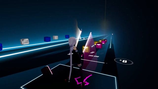 [Beat Saber Online] Multiplay with four built-in hard songs смотреть онлайн