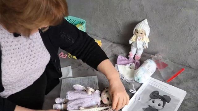 Куколки Маруся и Милена с нарядами | Бесплатные МК | #вязание #детскиеигрушки #куклы #влог #хобби смотреть онлайн