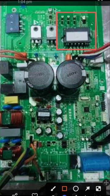 Ac service # IPM section in inverter AC # Ac service by special Ac technician