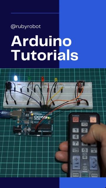 Arduino Tutorials and Arduino Projects - Arduino TV Remote Control #arduino #arduinotutorials