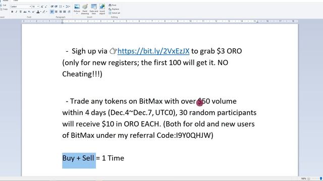 600$ Special Airdrop/Bounty For GA Community & BitMax Exchange Overview.