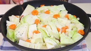 Теперь всегда так готовлю! Самая нежная баранина с капустой в казане