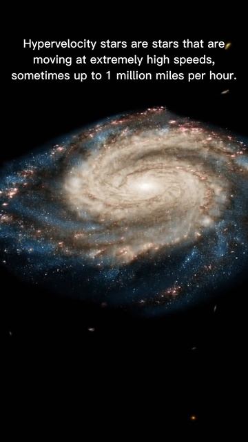 The Fastest Stars in the Universe space spacefact interesting fact interesting fact facts