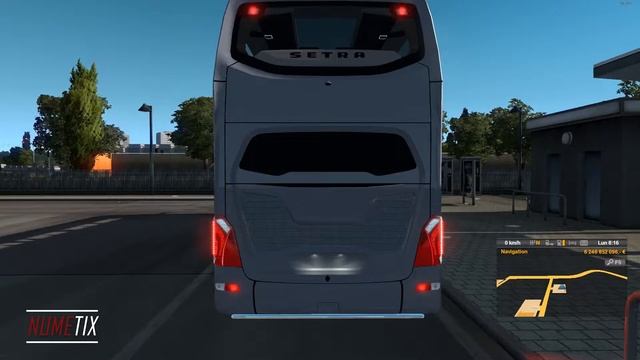 Setra 531 DT 2018 & Road Intersection (Calais/Duisburg) - ETS 2 [TESTMOD] [4] смотреть онлайн