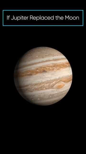 If Jupiter Replaced the Moon #shorts смотреть онлайн