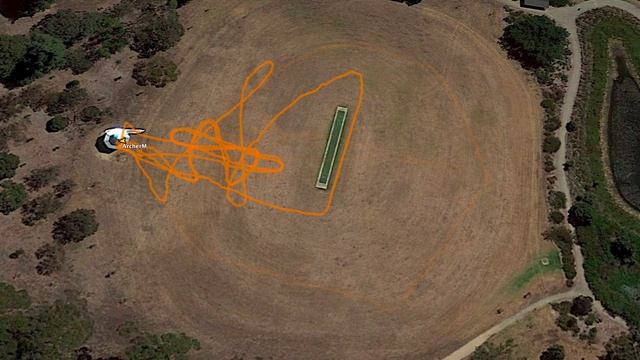 iNav Rover GPS track in Google Earth смотреть онлайн