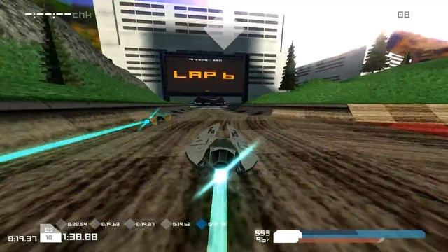 BallisticNG - Wipeout HD soundpack смотреть онлайн