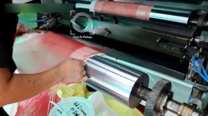 Установка формы на флексопечатной машине YT