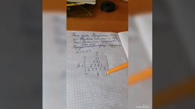 Треугольная матрица. Бесконечные треугольные числовые ряды