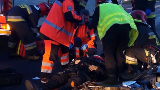 Kolizja na skrzyżowaniu Kossaka i Szczecińskiej смотреть онлайн