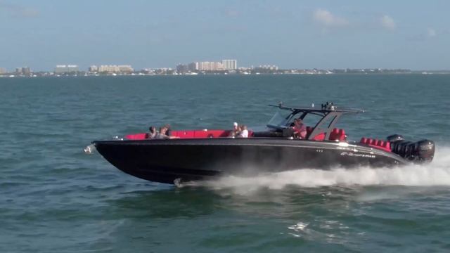 Midnight Express 43' Open Powered By Quint 400 Mercury Marine смотреть онлайн