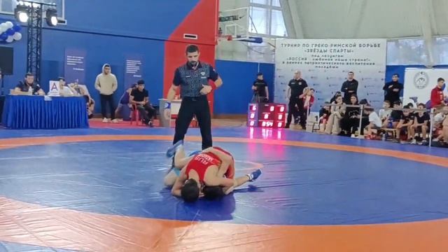 Руслан Терзьян. Турнир по греко-римской борьбе "Звезды Спарты" г. Геленджик. Вес 48 кг, 1/2 финала. смотреть онлайн