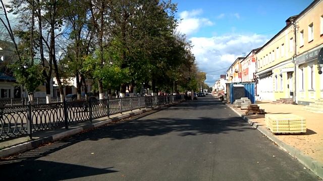 В Твери перекрыли еще один участок на бульваре Радищева