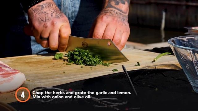 Grilled Porchetta made by MIkkel Lunde from Badboy Butchers BBQ