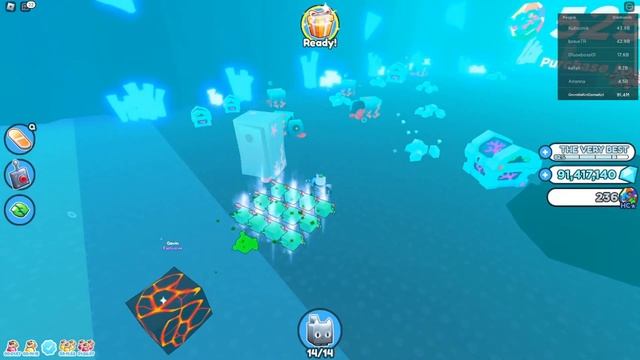 Открываю весь Axolotl мир в Hardcore Mod в Pet Simulator X смотреть онлайн