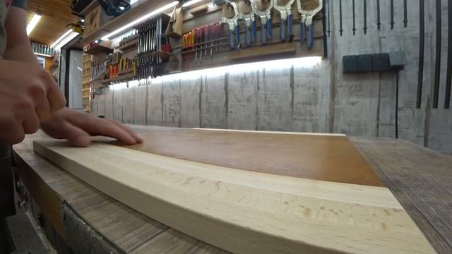 Каркасная мебель из бука. Шкаф для холодильника.