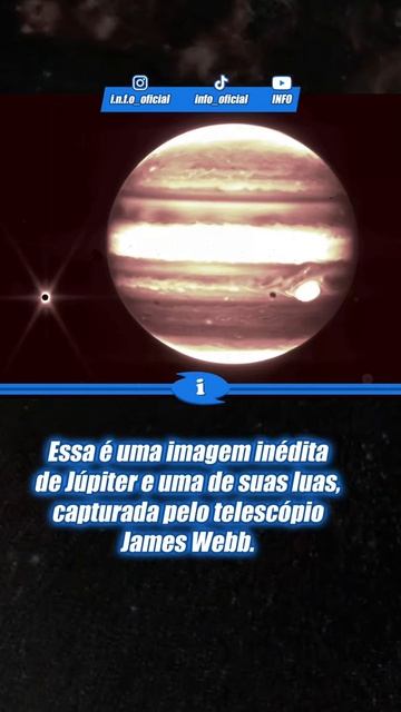 JAMES WEBB CAPTURA FOTO DE JÚPITER! #shorts #jameswebb #jupiter #nasa #espaço смотреть онлайн