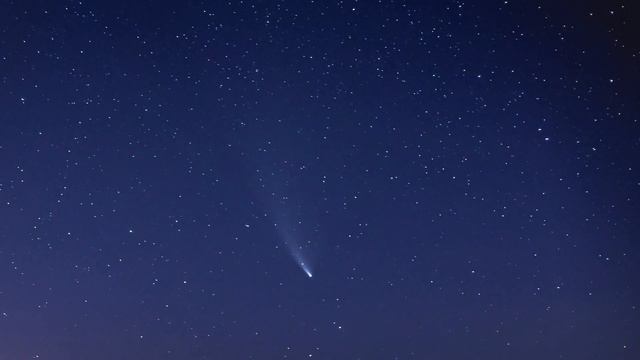 Comet NEOWISE TIMELAPSE on July 23 over the Pripyat River. Mozyr, Belarus. смотреть онлайн