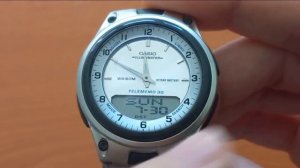 How to set the DATE on the Casio 2747 watch - easy stuff :)