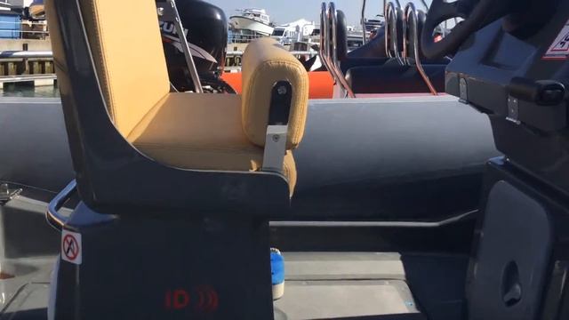 MV 55 RIB with Mercury 100hp Four Stroke engine. смотреть онлайн