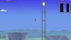Brb, going to space (Terraria)
