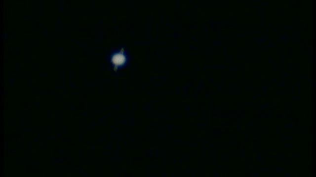 Saturn through a webcam