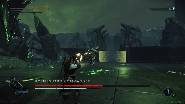 Immortal: Unchained - Holmeguard Commander Boss Fight (Alpha)