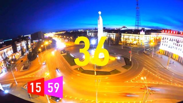 Часы Сатурн 24 и заставка "Хроника Дураков" смотреть онлайн