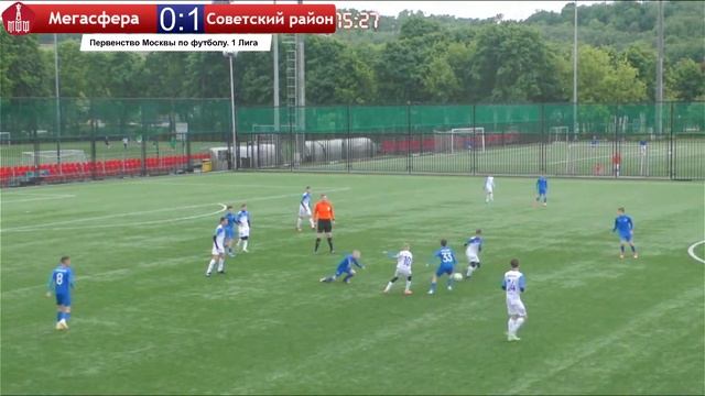 МЕГАСФЕРА 2010 1:1 СОВЕТСКИЙ РАЙОН 2010. Прямая трансляция. 1 тайм смотреть онлайн