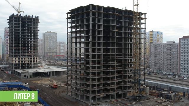 Жилой парк «Сокольники»_ход строительства_январь 2025